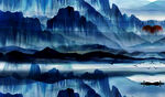 山水 