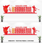 社会主义核心价值观文化墙