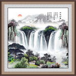 山水风景画