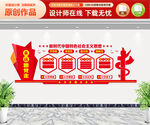 中国特色社会主义思想文化墙