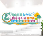 学校文化墙图片
