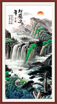 玄关山水画