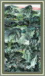 国画山水 