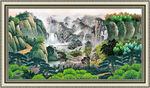 中国画山水