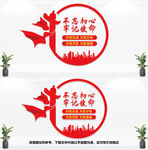 不忘初心牢记使命文化墙