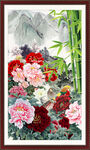  牡丹国画