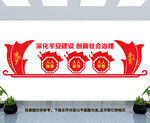 平安建设文化墙