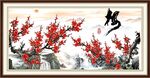 国画梅花