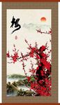 国画梅花
