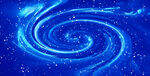 蓝色漩涡星空软膜