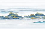 抽象山水