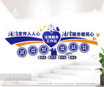 公共法律服务工作站文化墙