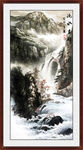 玄关山水画