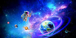 梦幻星空宇宙星球