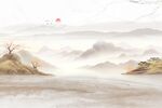 新中式山水画