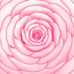 粉红花朵吊顶墙纸壁画