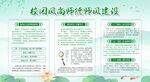 校园师风师德建设宣传栏