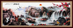 国画山水画