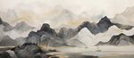 玄关山水画