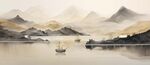 玄关山水画 