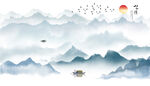 山水画  