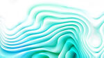 绿色抽象拉丝3D立体流体渐变