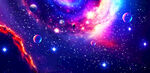 梦幻太空星空星球