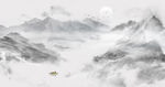 水墨山水画