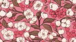 植物花纹四方连续花纹