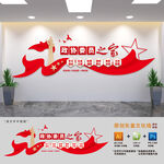 政协委员之家六大功能文化墙