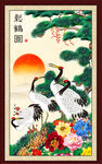 松鹤图