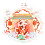 大寒节气插图