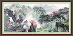 大厅山水画 