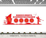统计文化墙