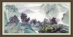 山水中堂画 