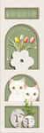 卡通猫咪挂画