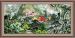 国画山水画 