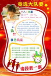 大队委竞选