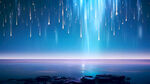 星空瀑布