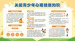 心理健康教育宣传栏展板