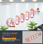 廉政楼梯文化墙