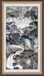 国画山水画 