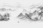 水墨山水
