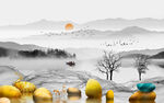 沙发背景 