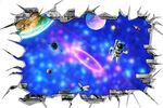 星空立体画
