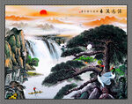旭日东升 