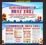 消防安全教育宣传展板