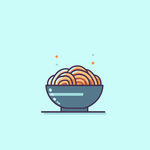 创意中国风面条设计