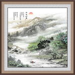 国画山水