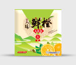 橙子礼盒 效果分层文件